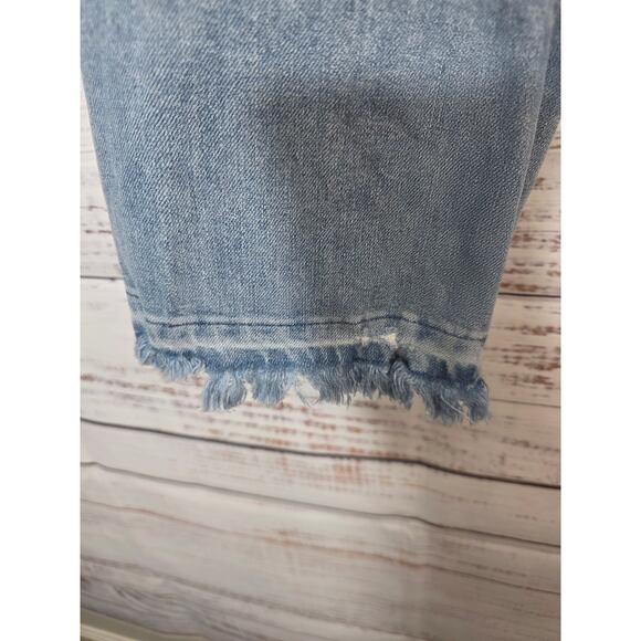 We The Free women's high rise raw hem jeans size 25 - Picture 7 of 9